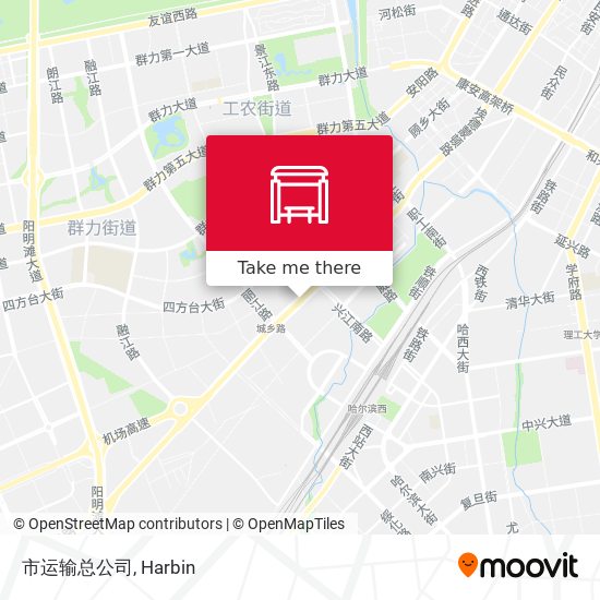 市运输总公司 map