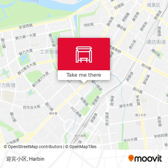 迎宾小区 map