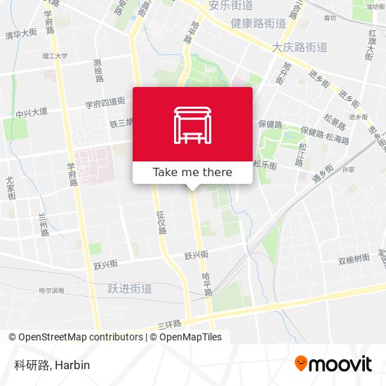 科研路 map