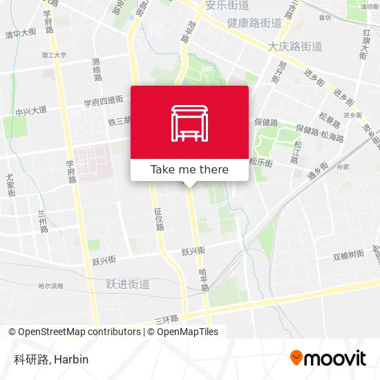 科研路 map