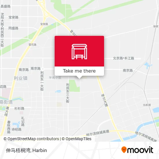 伸马梧桐湾 map