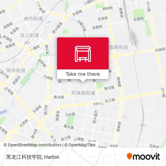 黑龙江科技学院 map