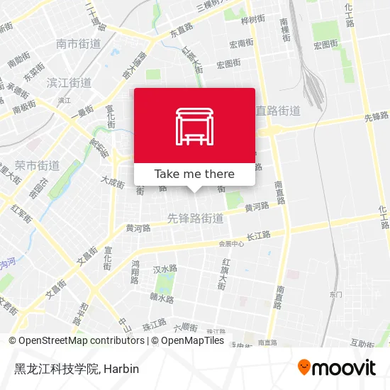黑龙江科技学院 map