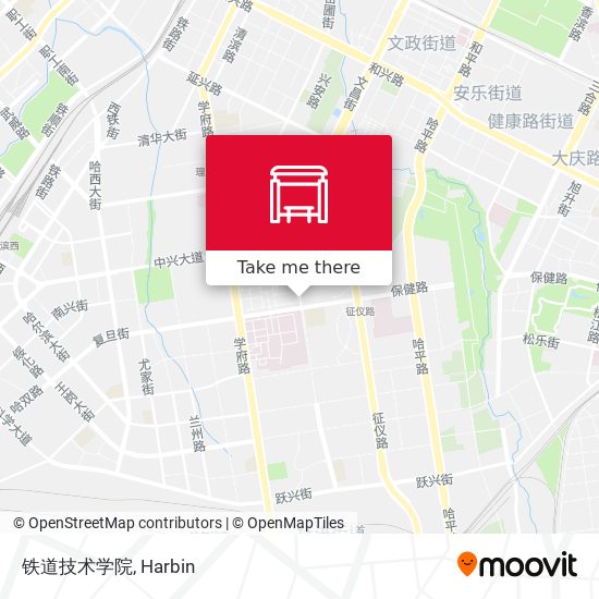 铁道技术学院 map
