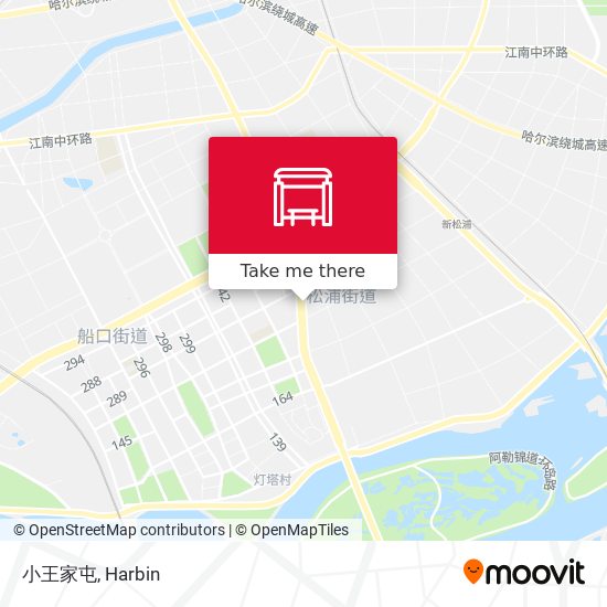 小王家屯 map