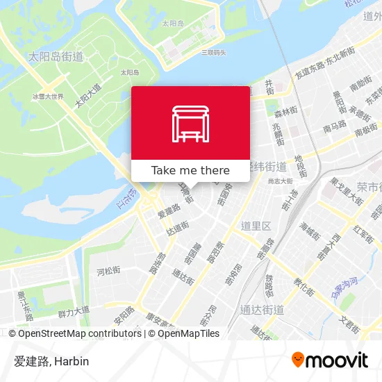 爱建路 map