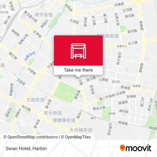 Swan Hotel map