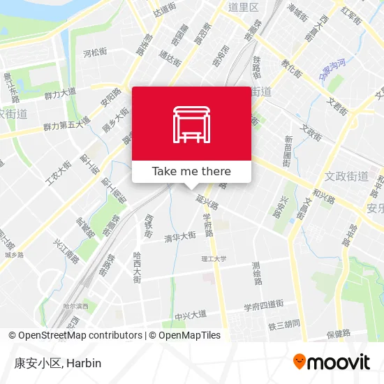 康安小区 map