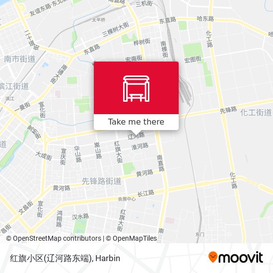 红旗小区(辽河路东端) map