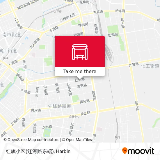 红旗小区(辽河路东端) map