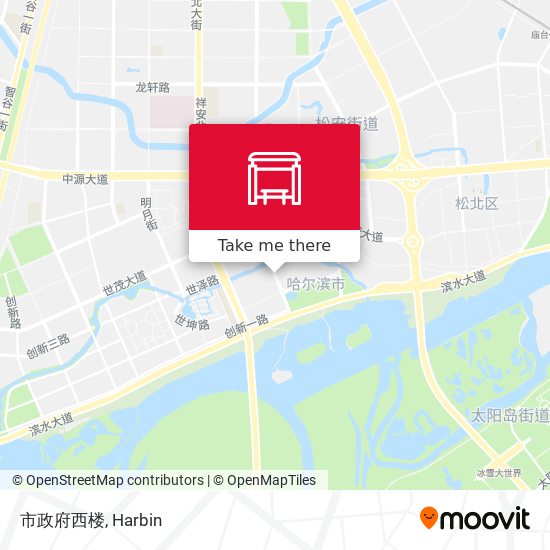 市政府西楼 map