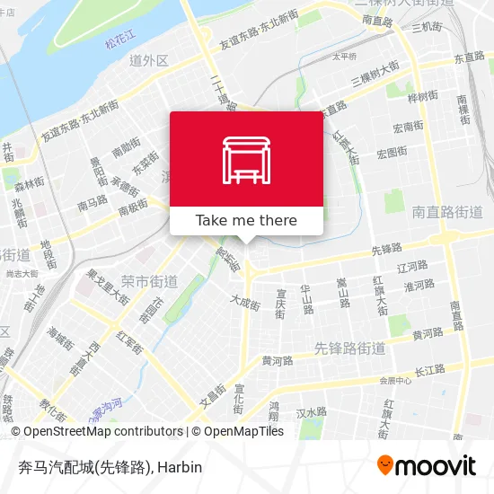 奔马汽配城(先锋路) map