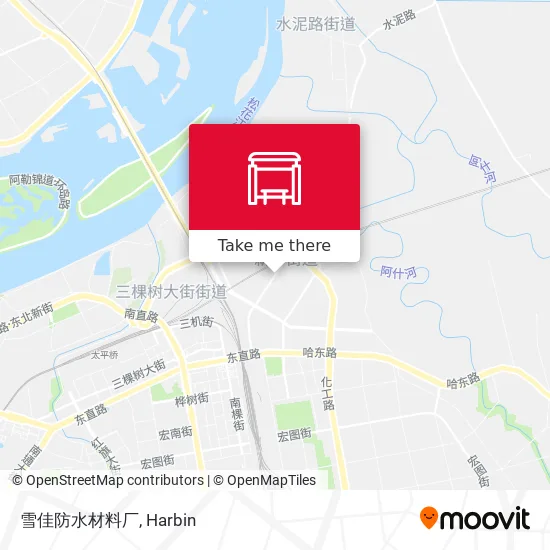 雪佳防水材料厂 map