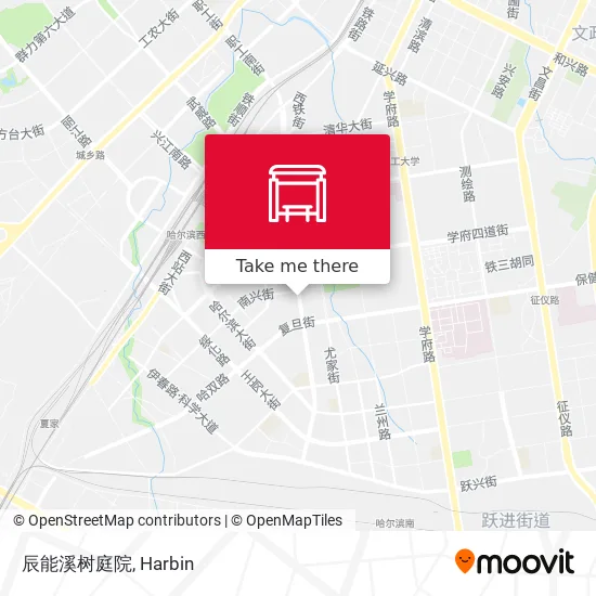 辰能溪树庭院 map