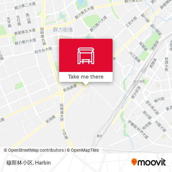 穆斯林小区 map