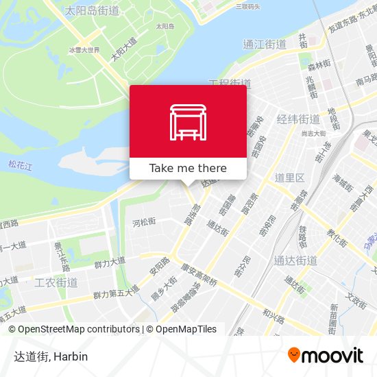 达道街 map