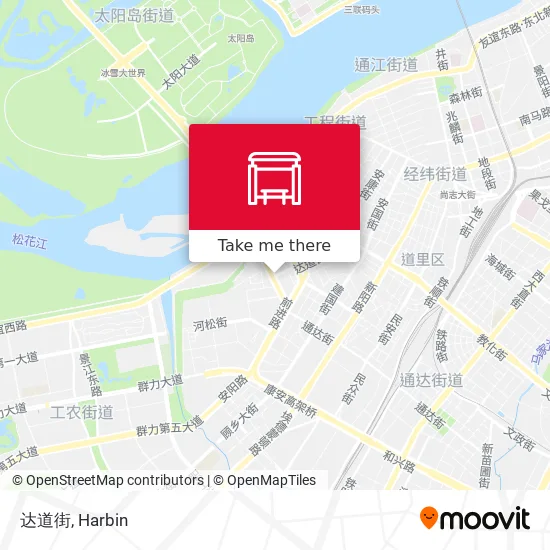达道街 map