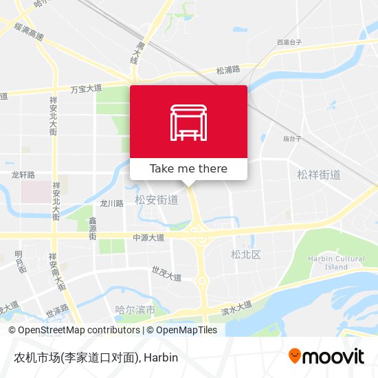 农机市场(李家道口对面) map