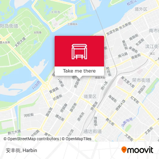 安丰街 map