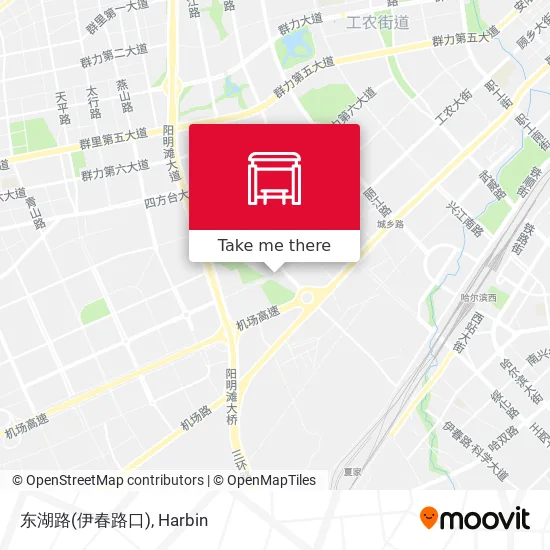 东湖路(伊春路口) map