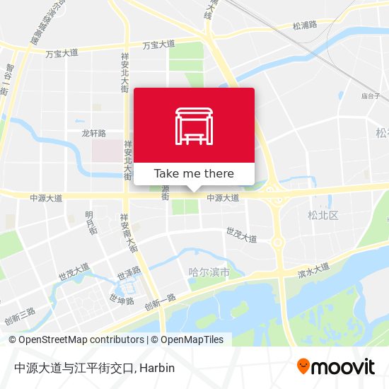 中源大道与江平街交口 map