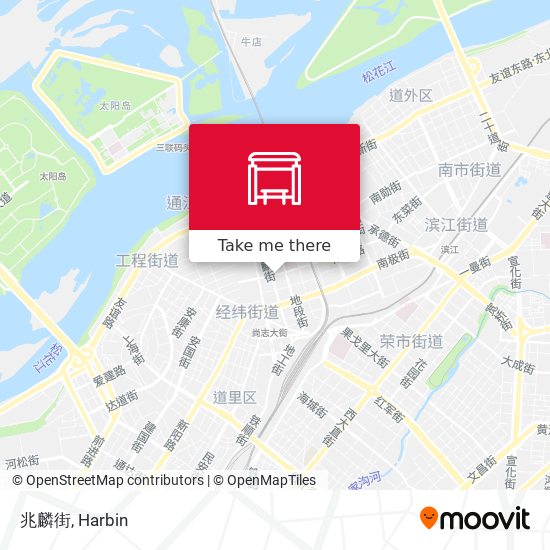 兆麟街 map