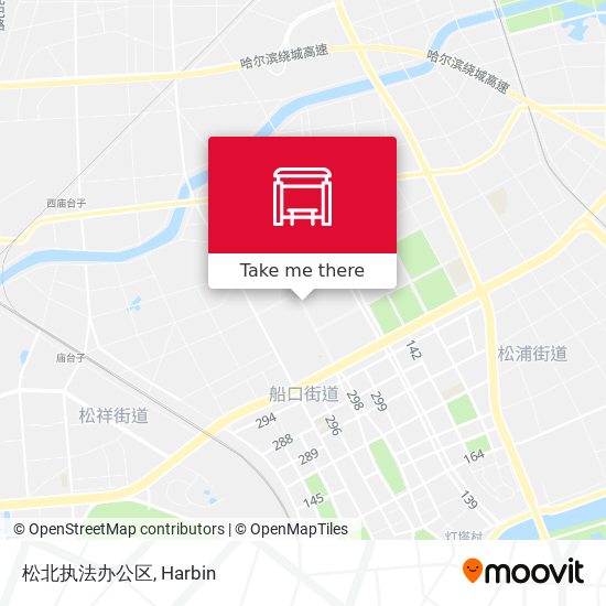 松北执法办公区 map