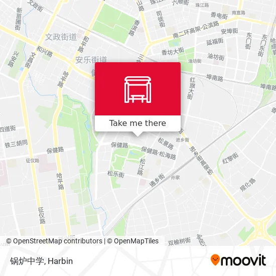 锅炉中学 map
