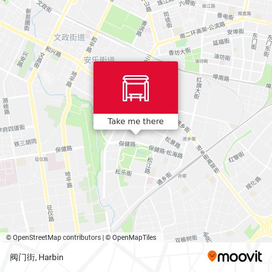 阀门街 map