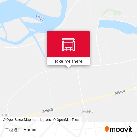 二楼道口 map