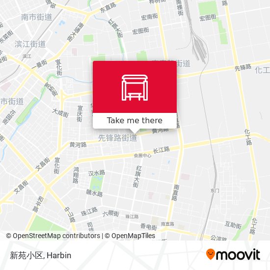 新苑小区 map
