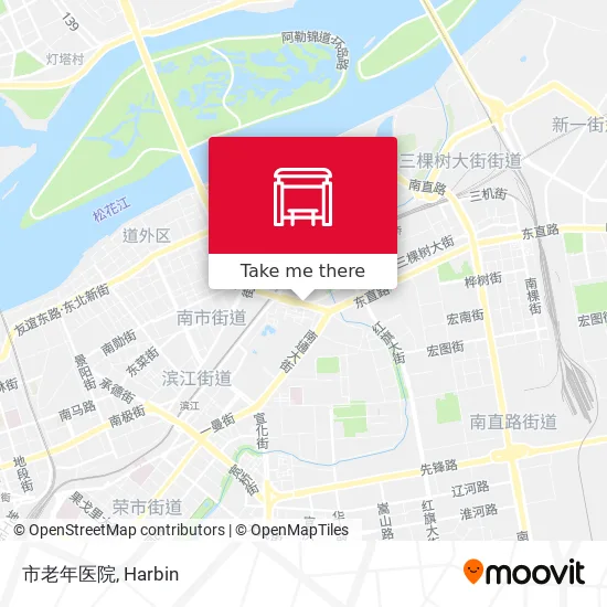 市老年医院 map
