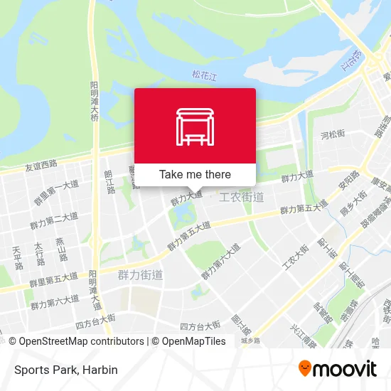 Sports Park map