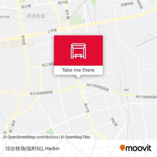 综合牧场(临时站) map