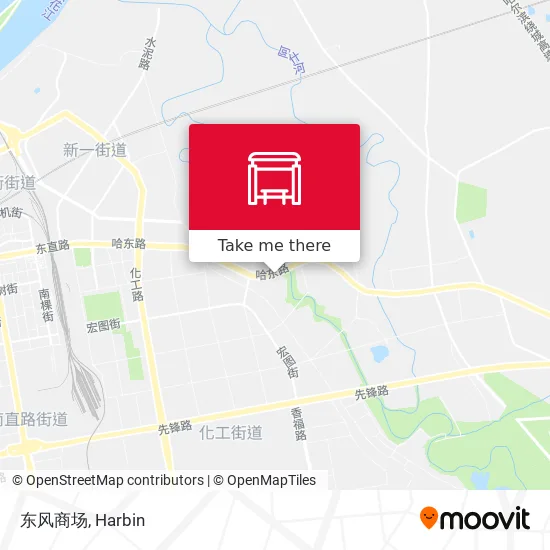 东风商场 map