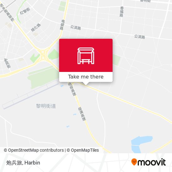 炮兵旅 map