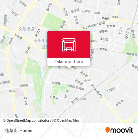 莲草街 map