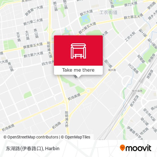 东湖路(伊春路口) map