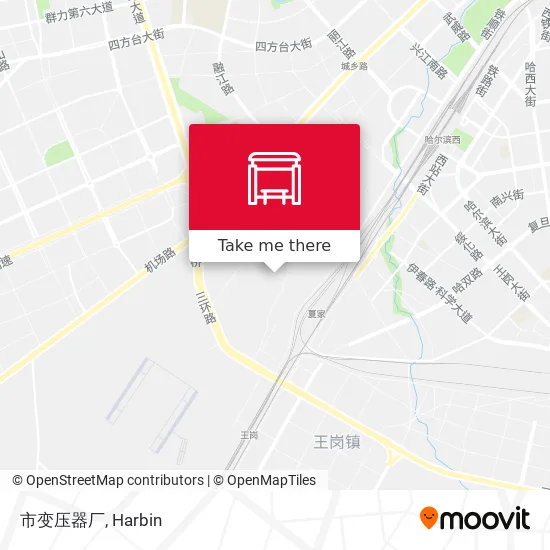 市变压器厂 map