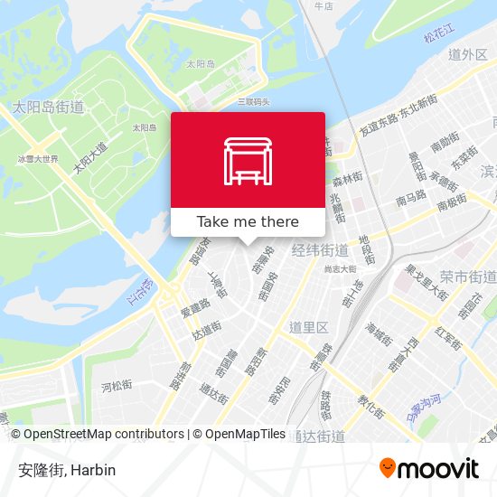 安隆街 map