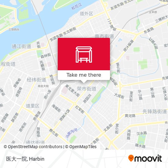 医大一院 map