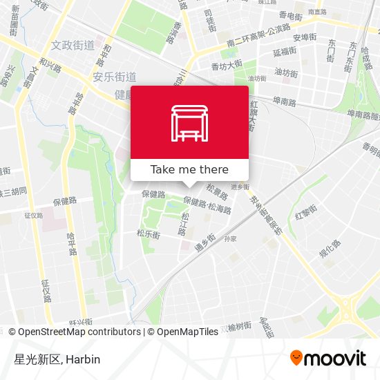星光新区 map