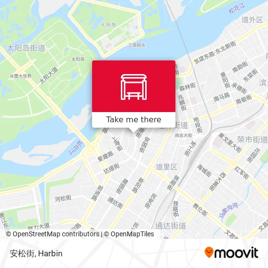 安松街 map