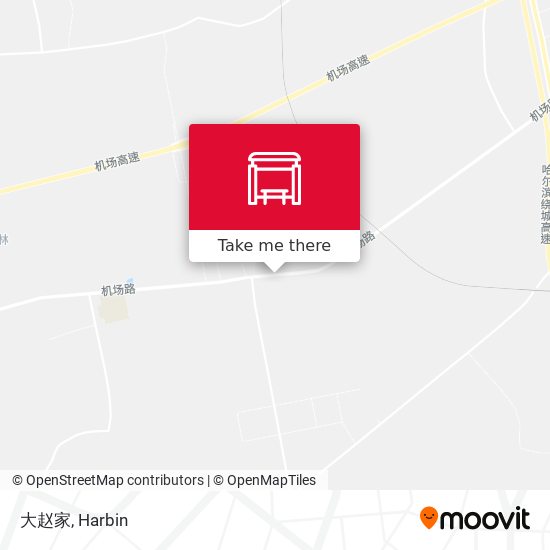 大赵家 map