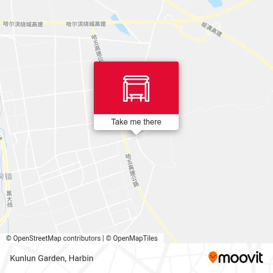 Kunlun Garden map