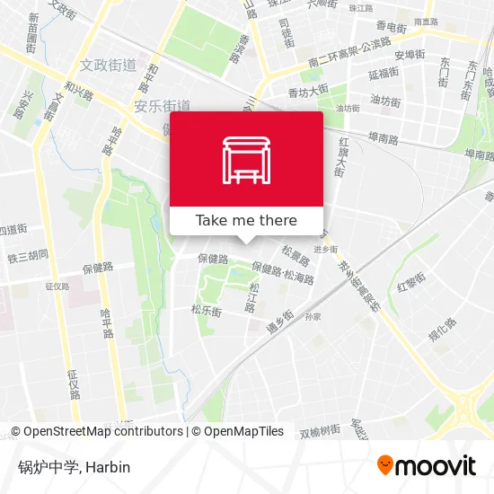 锅炉中学 map