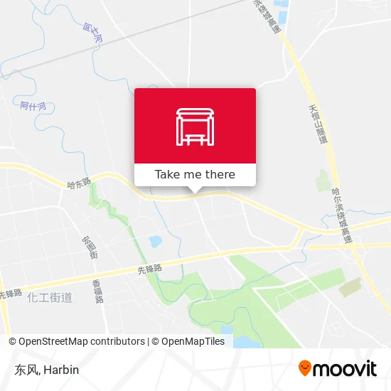 东风 map