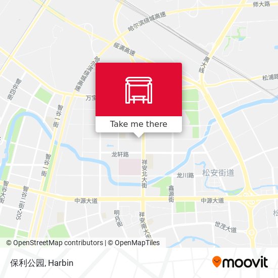 保利公园 map