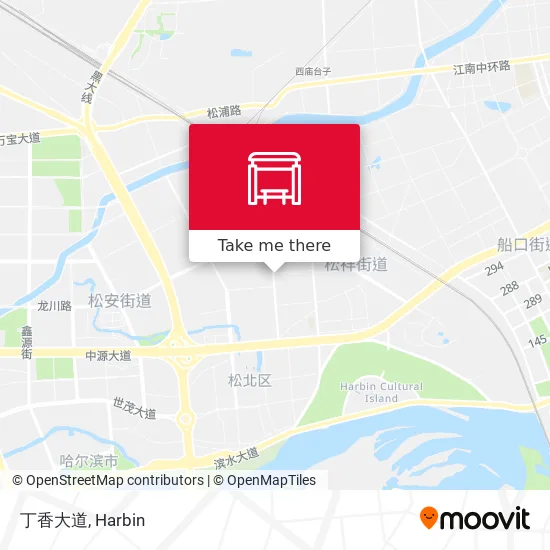 丁香大道 map