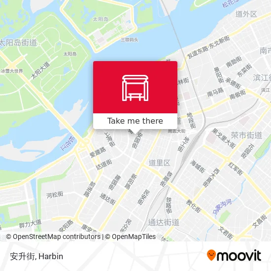安升街 map